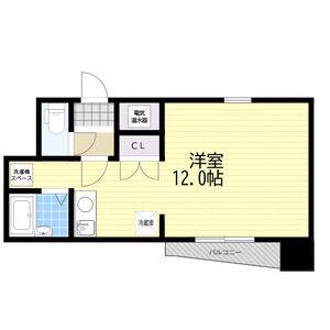 ワンルーム 間取り図
