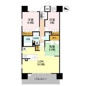 3LDK 間取り図