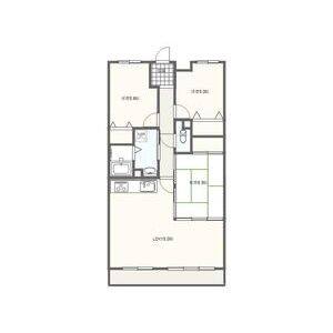 3LDK 間取り図