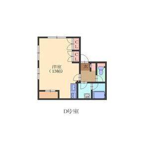 ワンルーム 間取り図