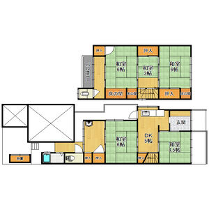5DK 間取り図
