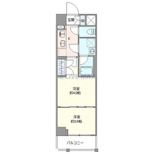 2K 間取り図