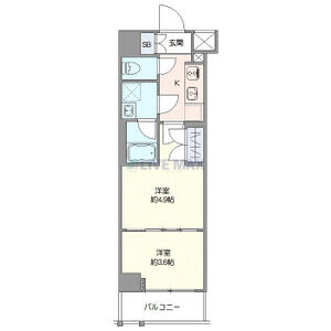 2K 間取り図