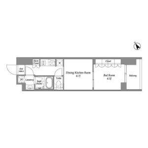 2K 間取り図