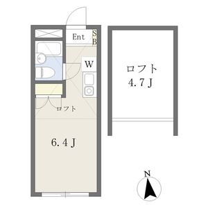 ワンルーム 間取り図