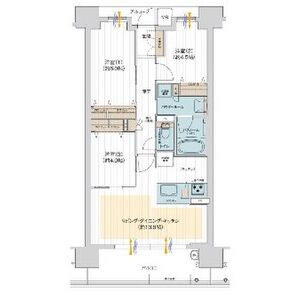3LDK 間取り図