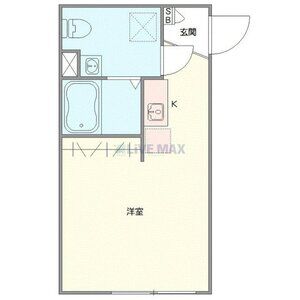 ワンルーム 間取り図