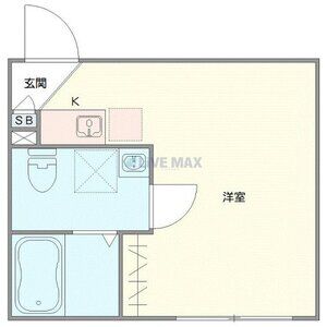 ワンルーム 間取り図