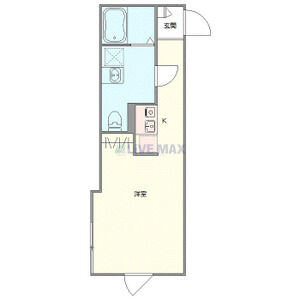 ワンルーム 間取り図