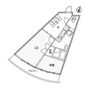 2K 間取り図