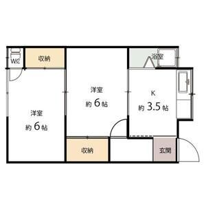 2K 間取り図