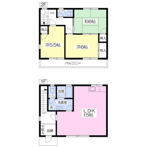 3LDK 間取り図