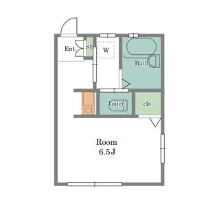 ワンルーム 間取り図