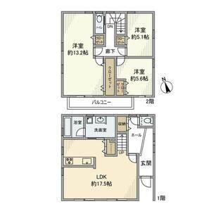 3LDK 間取り図