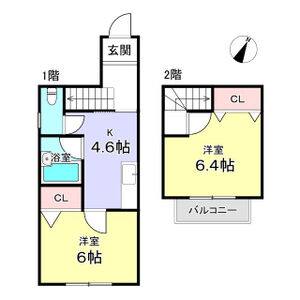 2K 間取り図
