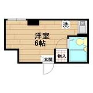 ワンルーム 間取り図