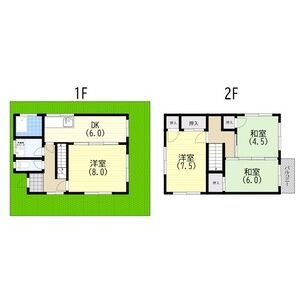 4DK 間取り図
