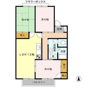 3LDK 間取り図