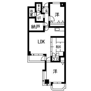 3LDK 間取り図