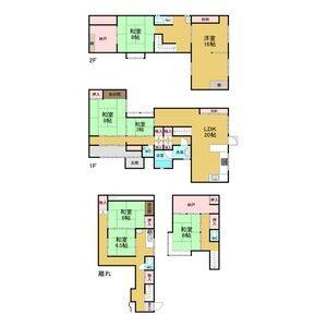 6LDK 間取り図