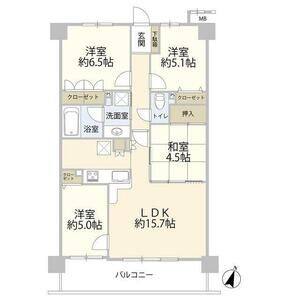 4LDK 間取り図
