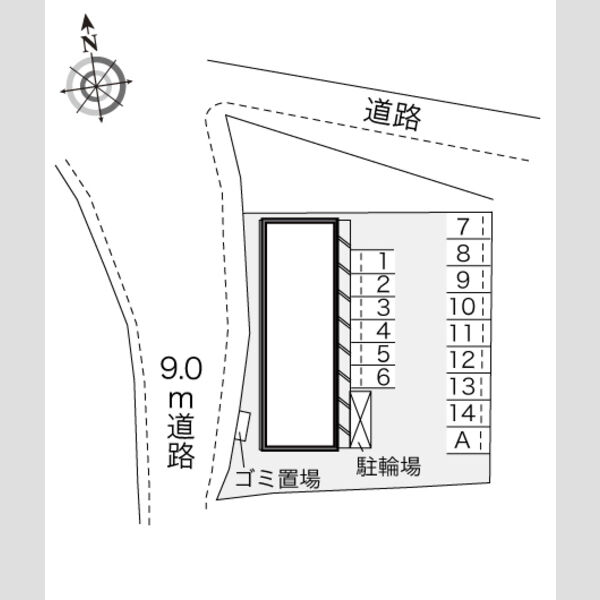レオパレスウエストサイド 室内写真1