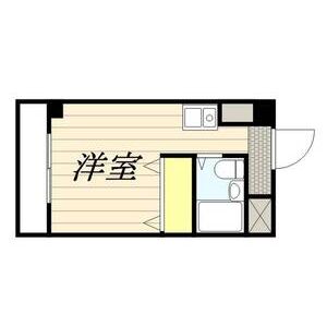 ワンルーム 間取り図
