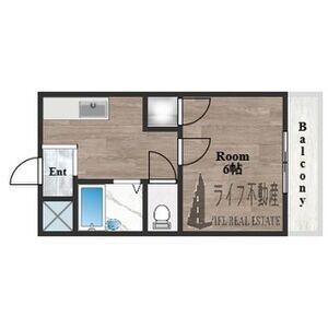 ワンルーム 間取り図
