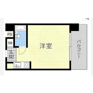 ワンルーム 間取り図