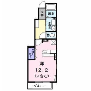 ワンルーム 間取り図