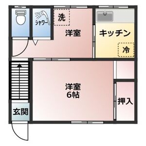 2K 間取り図