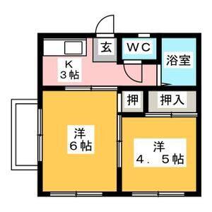 2K 間取り図