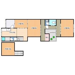 4DK 間取り図