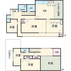 6LDK 間取り図