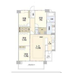 4LDK 間取り図