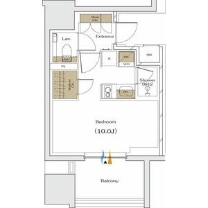 ワンルーム 間取り図