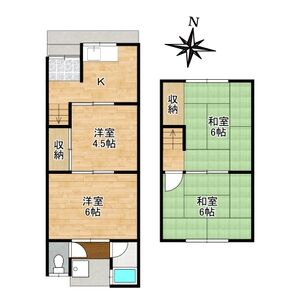 2K 間取り図