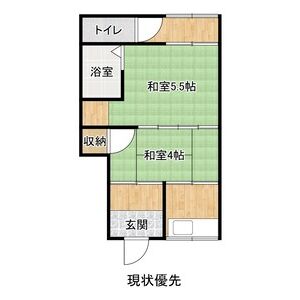 2K 間取り図