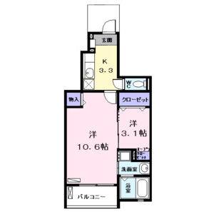 2K 間取り図