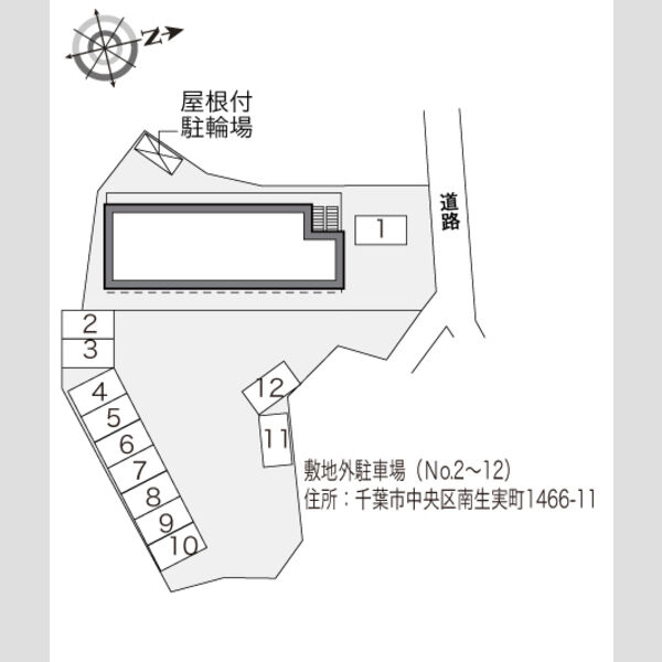 レオパレスリビングメイト学園前 室内写真1