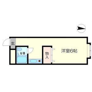 ワンルーム 間取り図