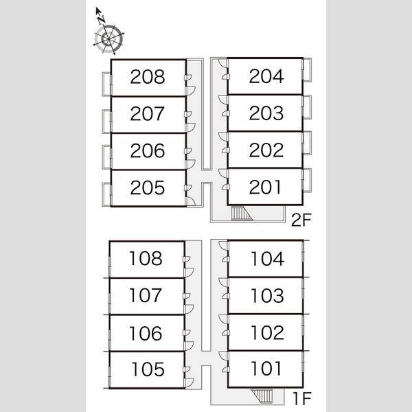 レオパレスWEST FORT 室内写真2