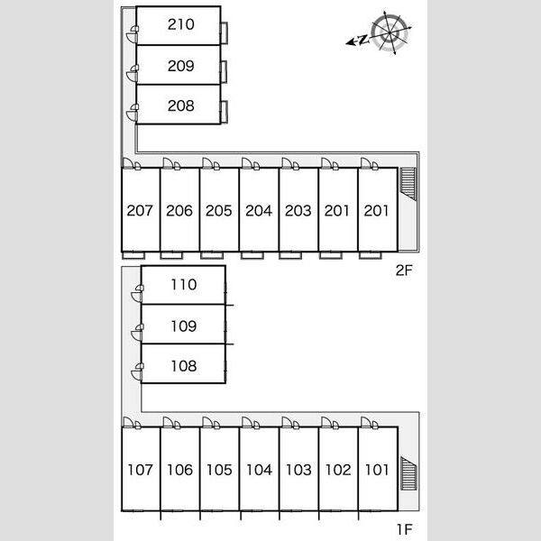 レオパレス長者町 室内写真2
