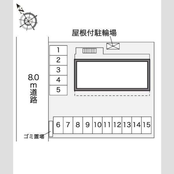 レオパレスアベイユN 室内写真1