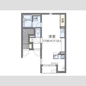 ワンルーム 間取り図