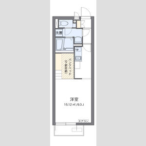 ワンルーム 間取り図
