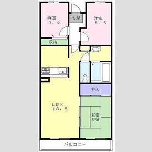3LDK 間取り図