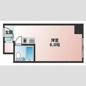 ワンルーム 間取り図