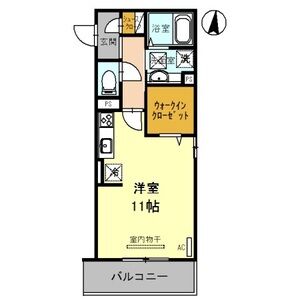 ワンルーム 間取り図