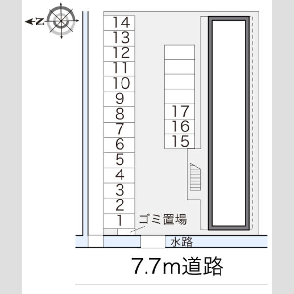 レオパレスひまわり 室内写真1